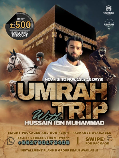 November 2024 umrah trip - deposit